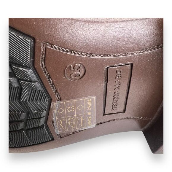 Bruno Marc Men's Square Toe Classic Business Dress Shoes Goldman 1 Size‎ 9.5 - Picture 8 of 10